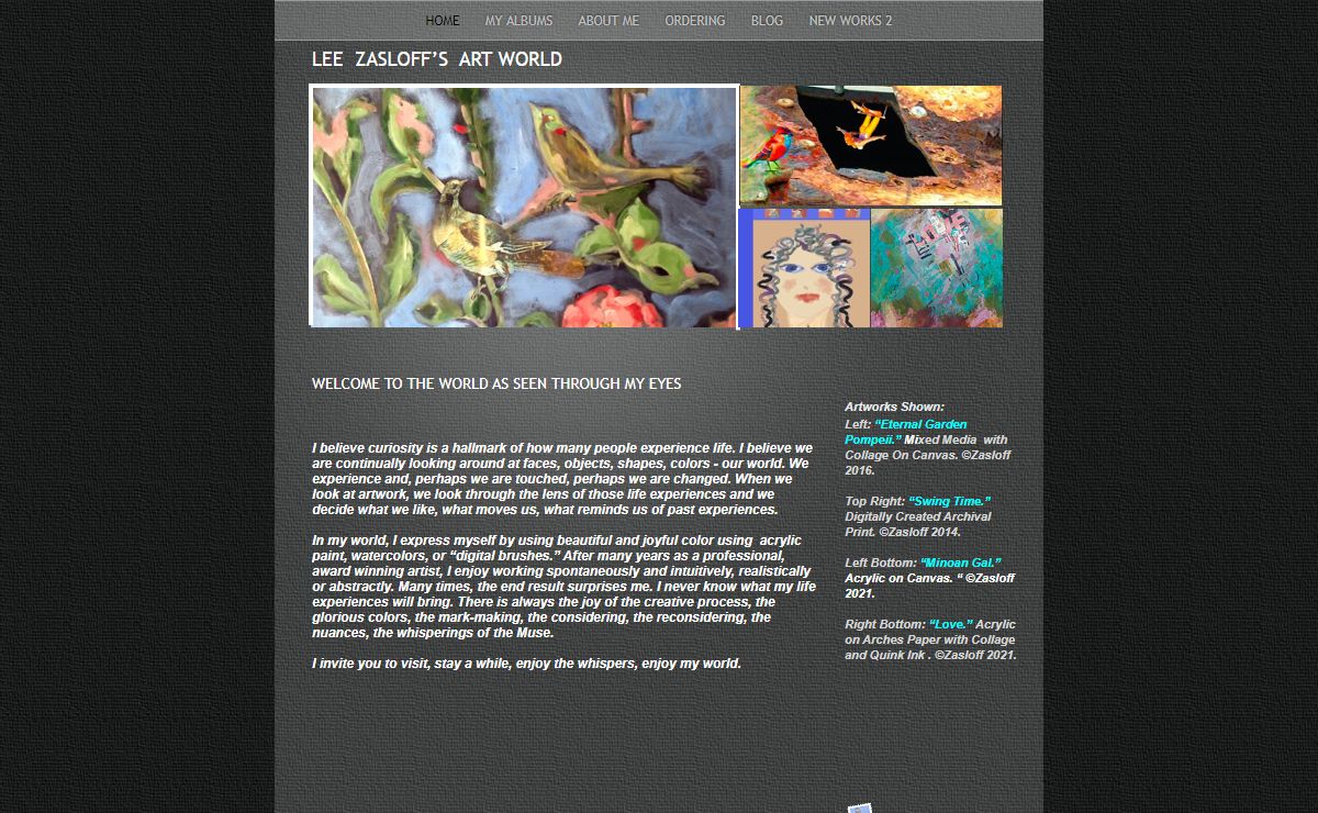 Lee Zasloff’s art World