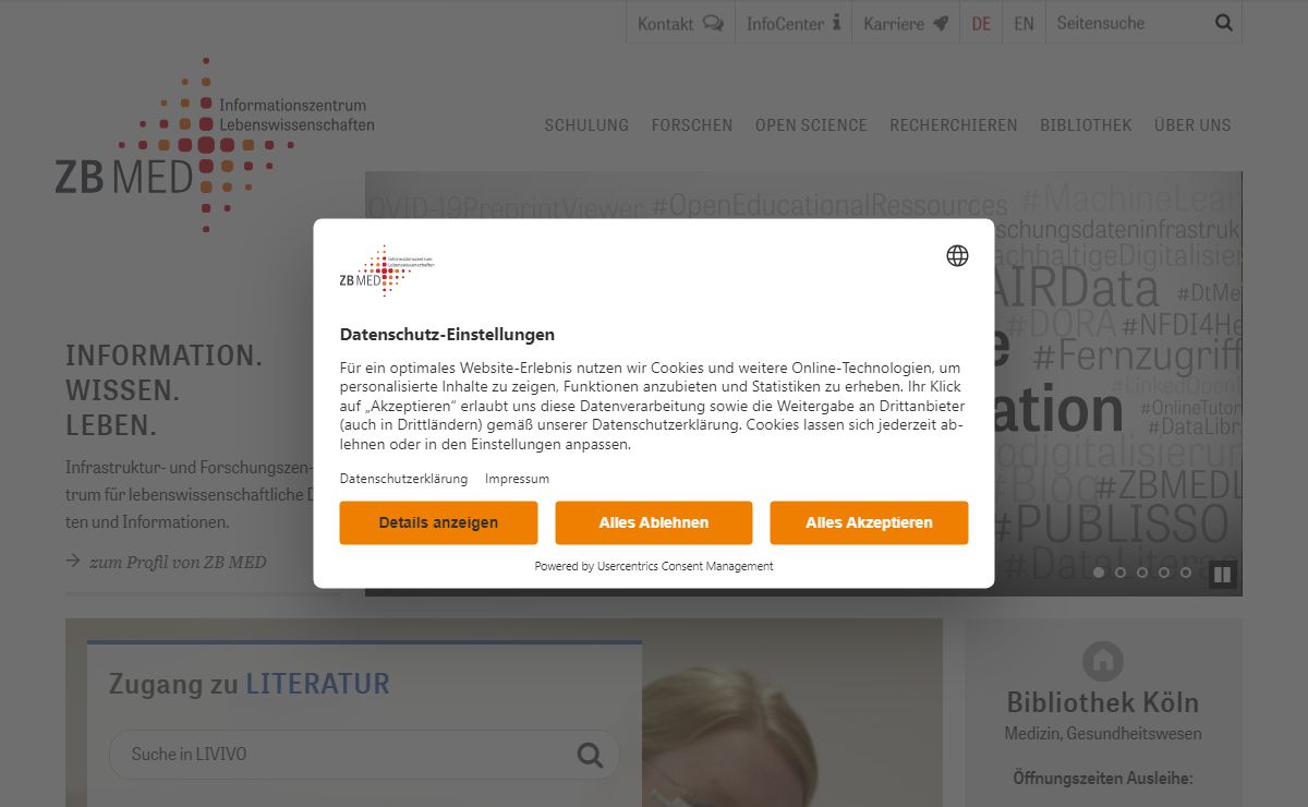 ZB MED – Informationszentrum Lebenswissenschaften