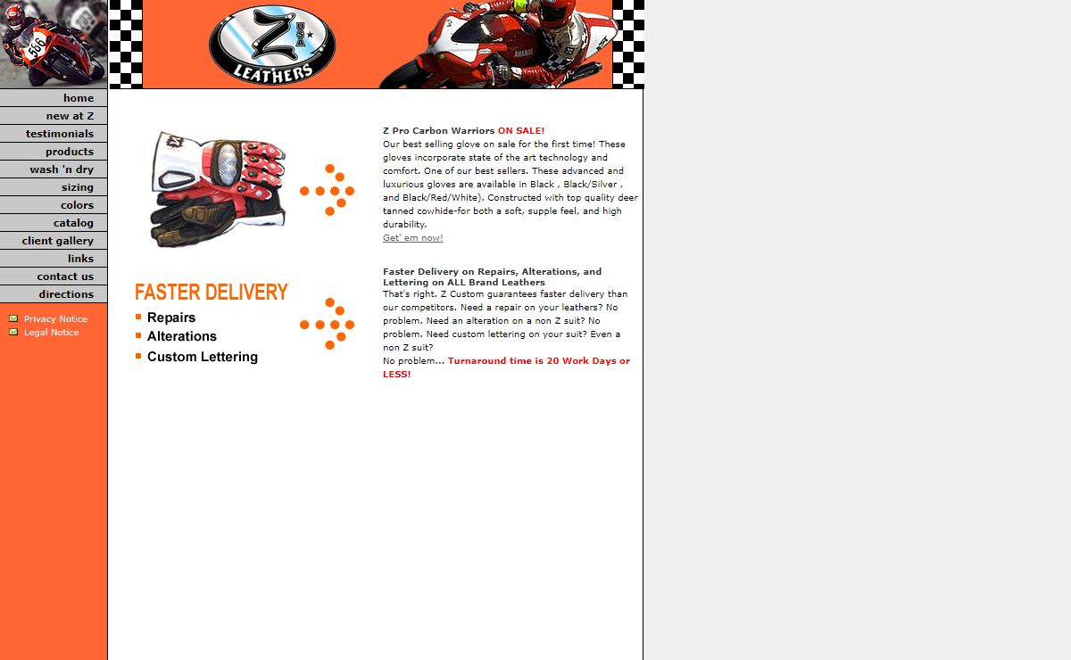 Z Custom Leathers - The absolute best custom leather apparel money can buy.