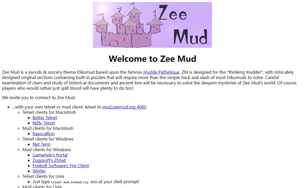 Zee MUD