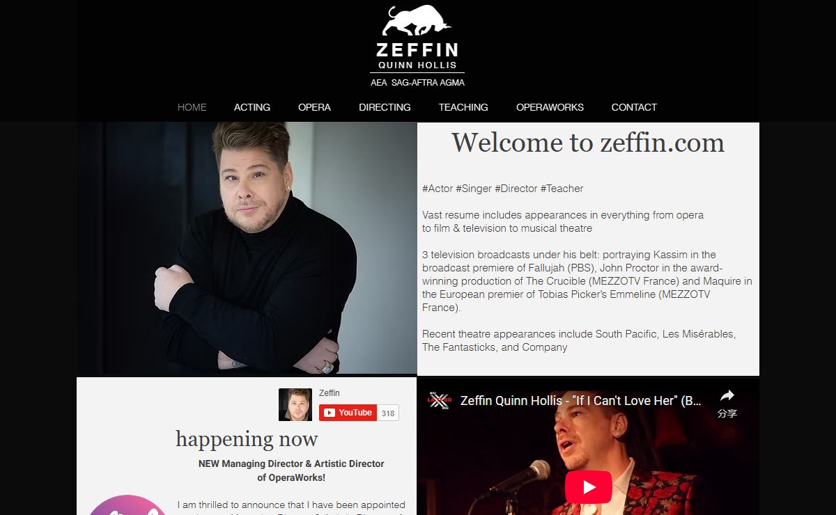 Zeffin | Managing Director at OperaWorks | Globally Recognized Singer, Actor, Director & Teacher | Opera Innovator & Arts Leader | New York, Los Angeles, Vegas