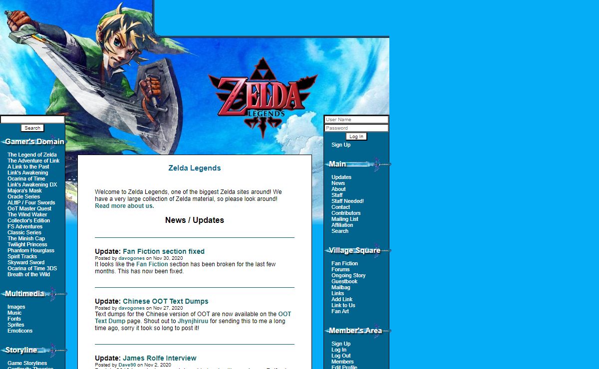 Zelda Legends -
