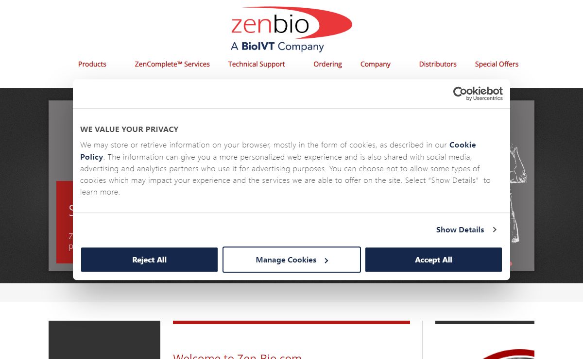 Zen-Bio Human and Animal Cell and Media systems for Effective Discovery Research