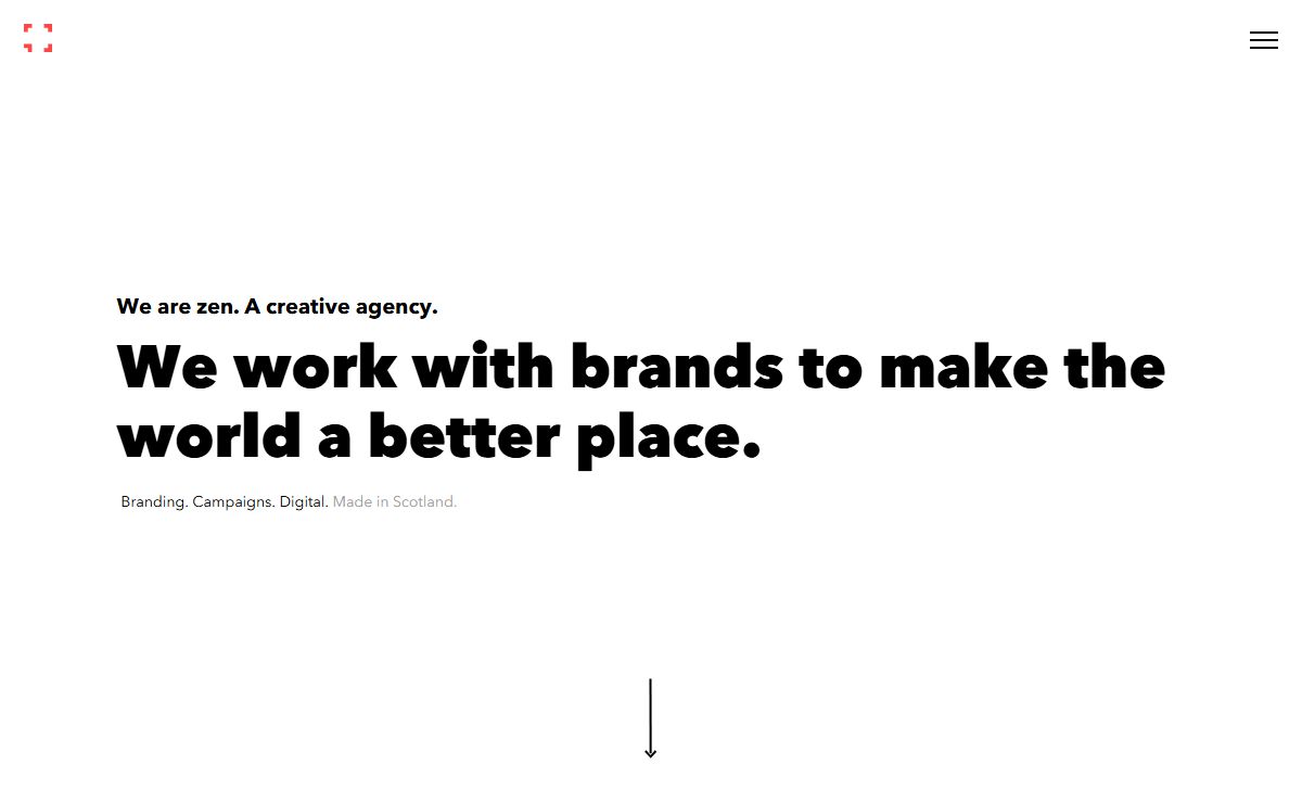 We are zen. A creative agency. Branding. Campaigns. Digital.