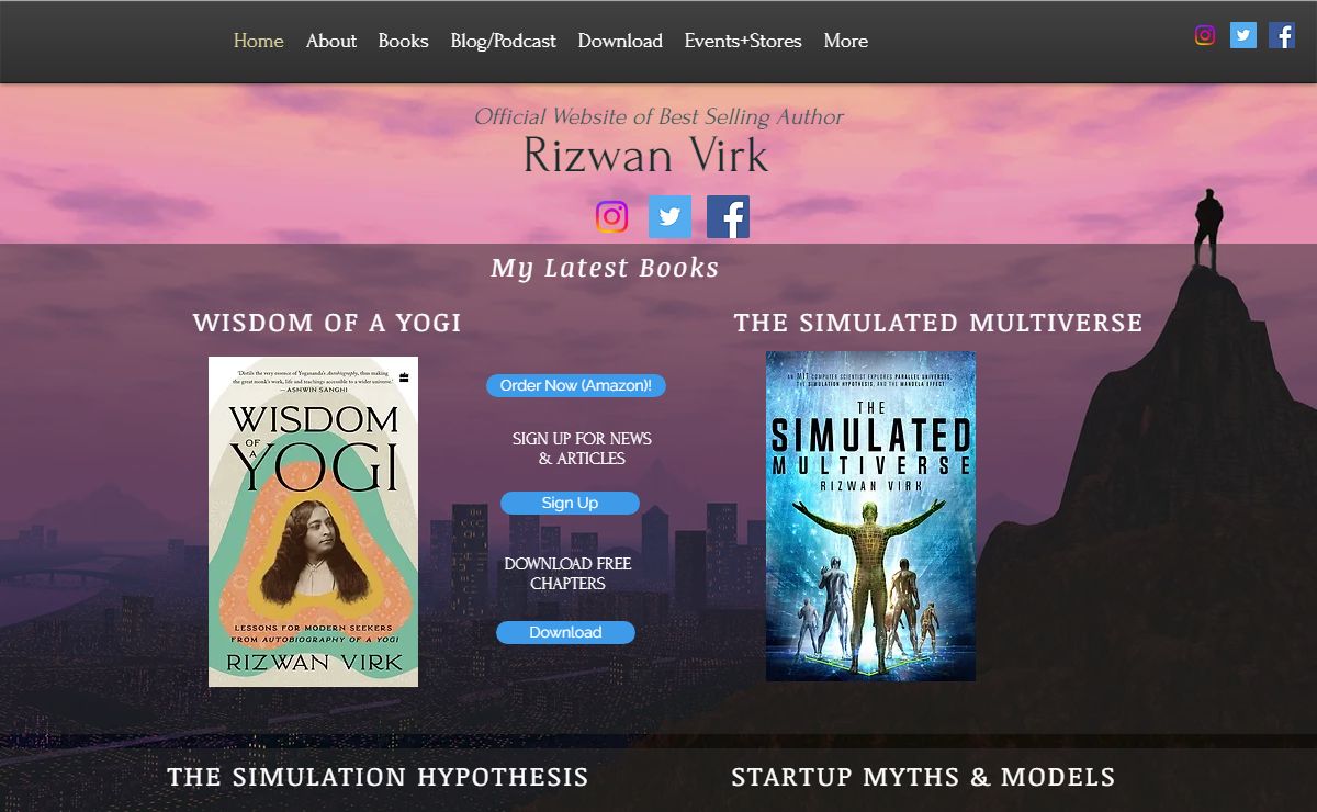 Metaverse, Simulation Theory, Startups/Innovation, Consciousness