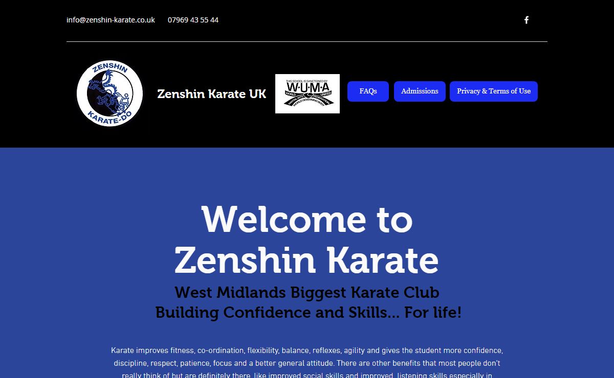 Zenshin Martial Arts & Karate West Midlands