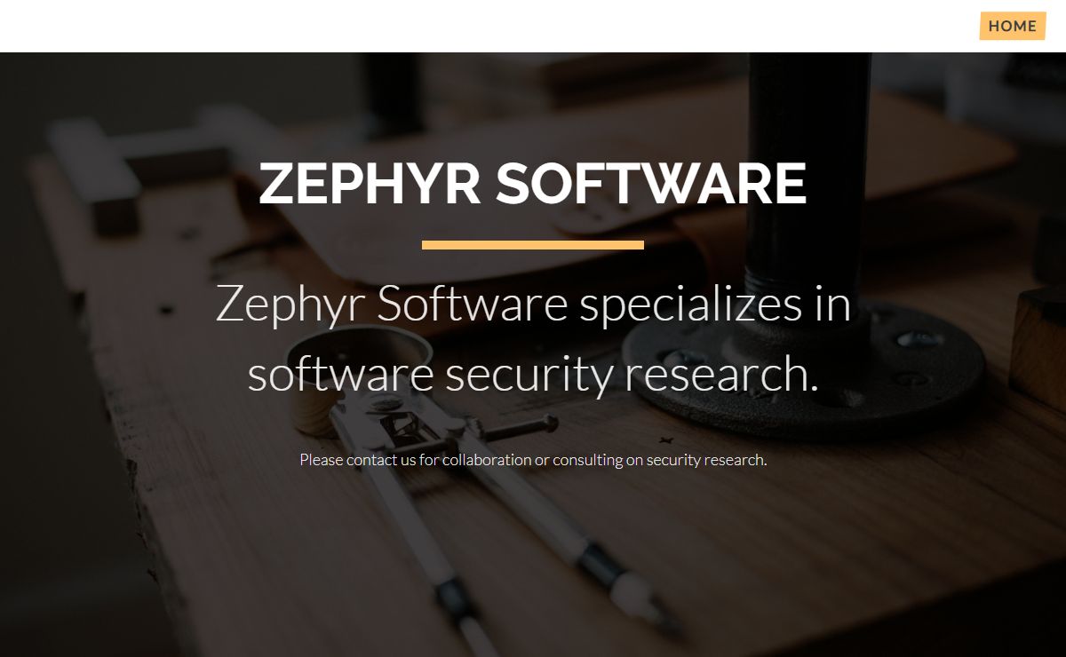 Home | Zephyr Software