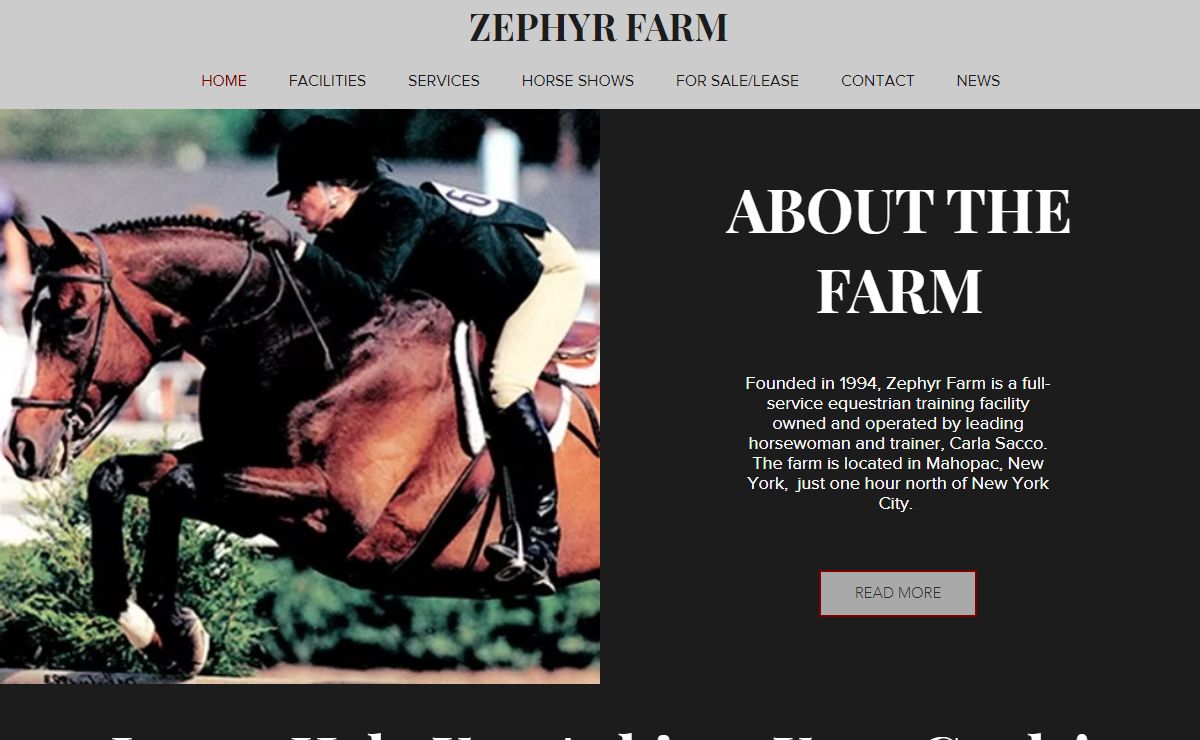 Zephyr Farm Inc | Horseback Riding Mahopac, NY