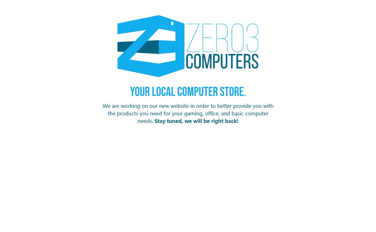 Coming Soon | Zero 3 Computers