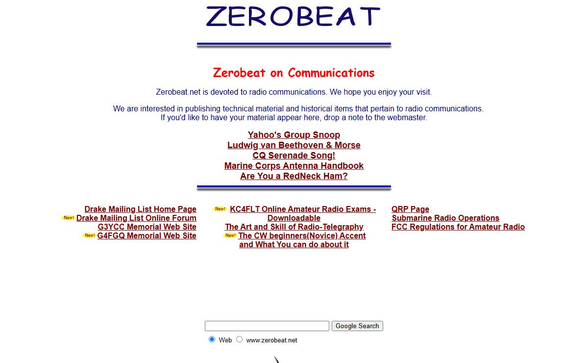 ZeroBeat.net Radio Communications