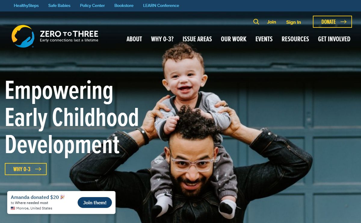Zero to Three | Leading the Way in Early Childhood Development