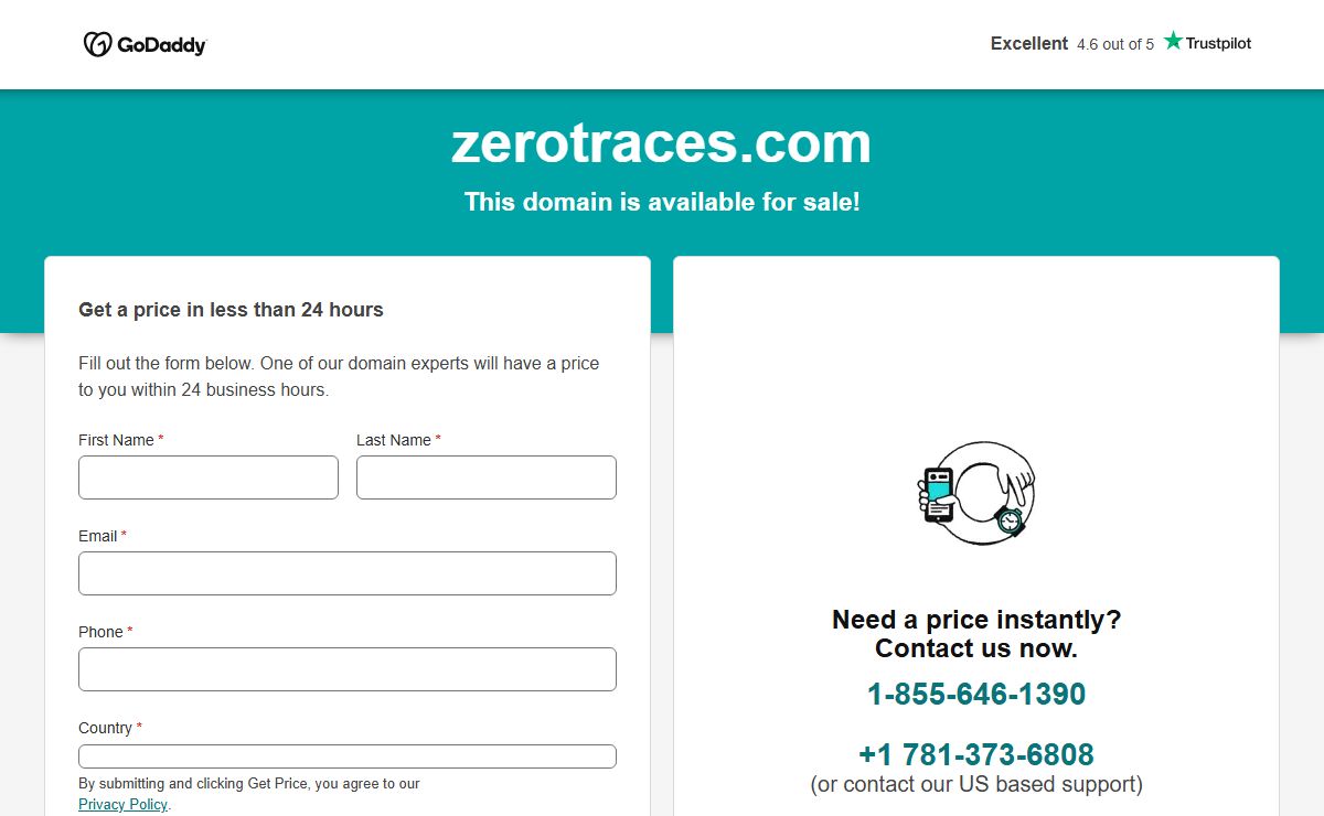 zerotraces.com