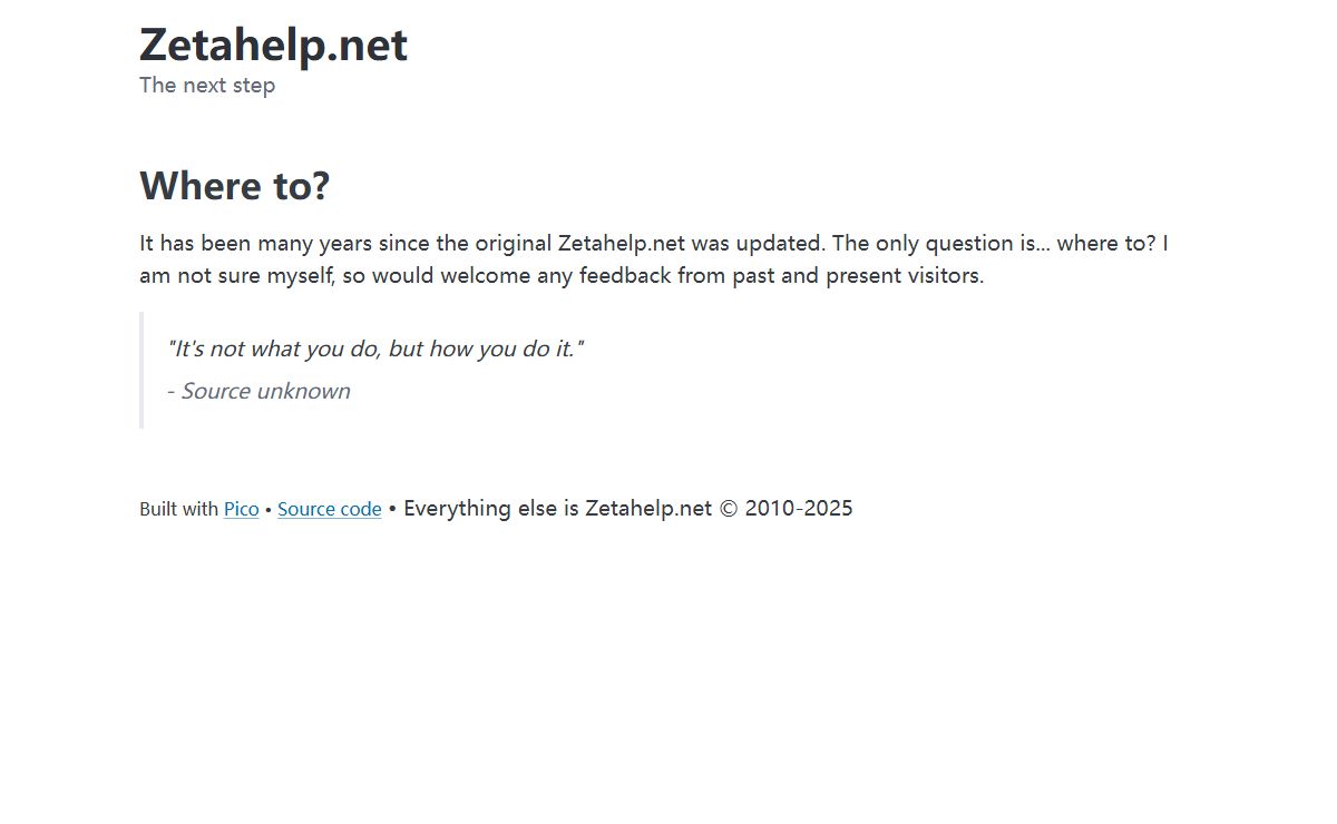 Zetahelp.net