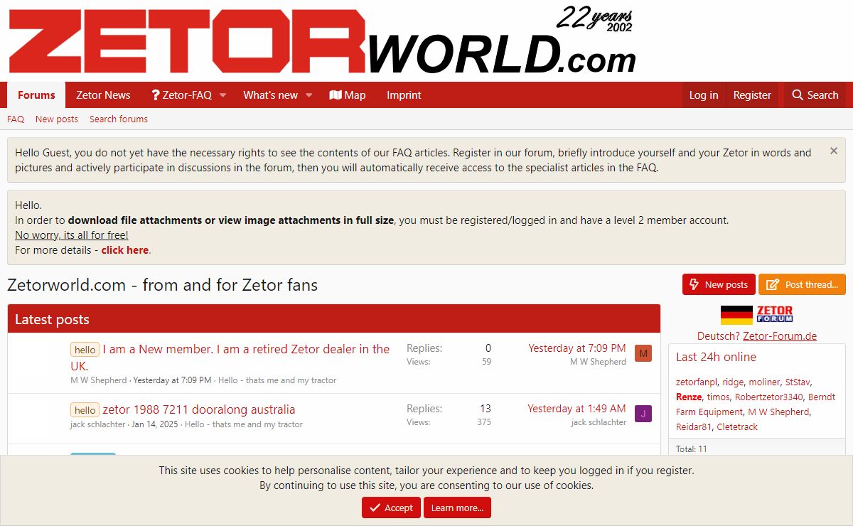 Zetorworld.com - from and for Zetor fans