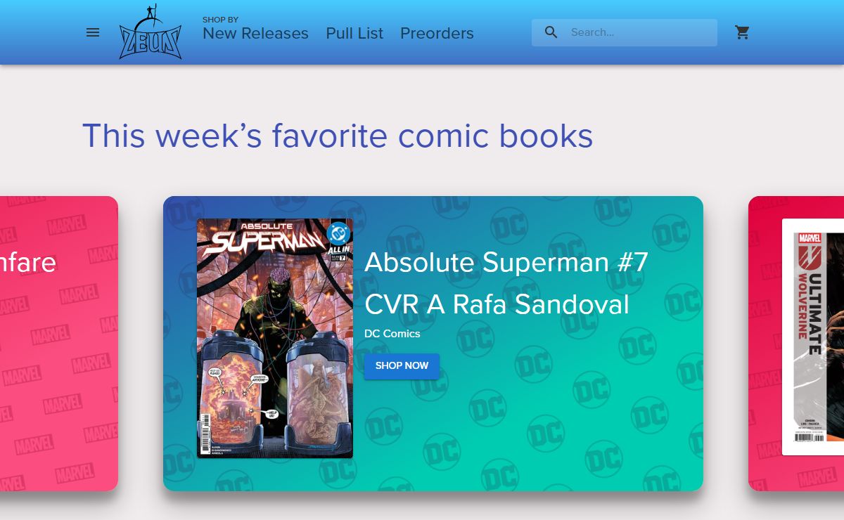 Zeus Comics and Collectibles