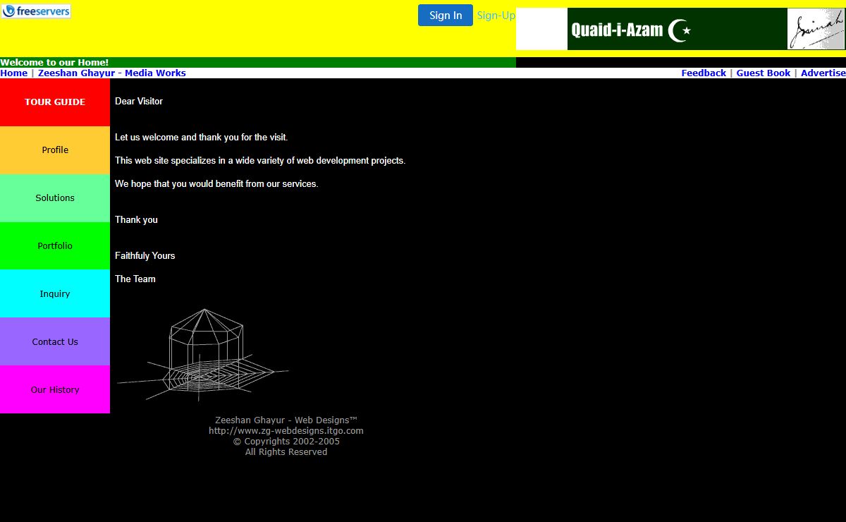 Zeeshan Ghayur - Web Designs