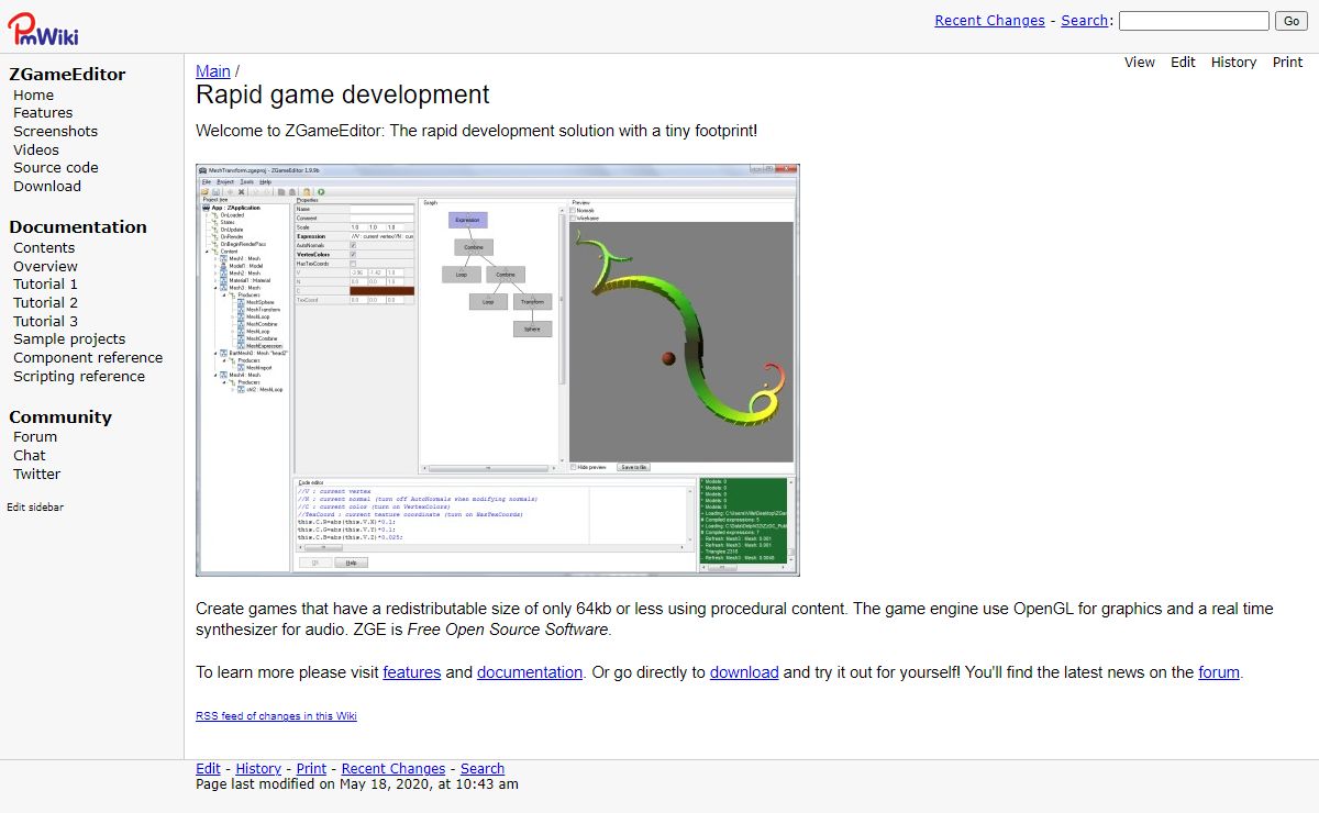 ZGameEditor | Main / Rapid game development