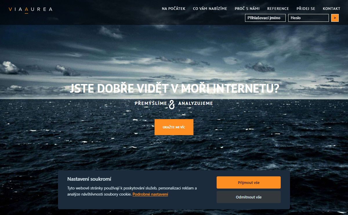 Via Aurea - webdesign, CMS, e-shop, webhosting, serverhosting...