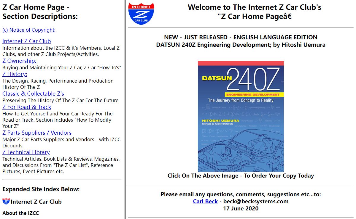 the Z Car Home Page