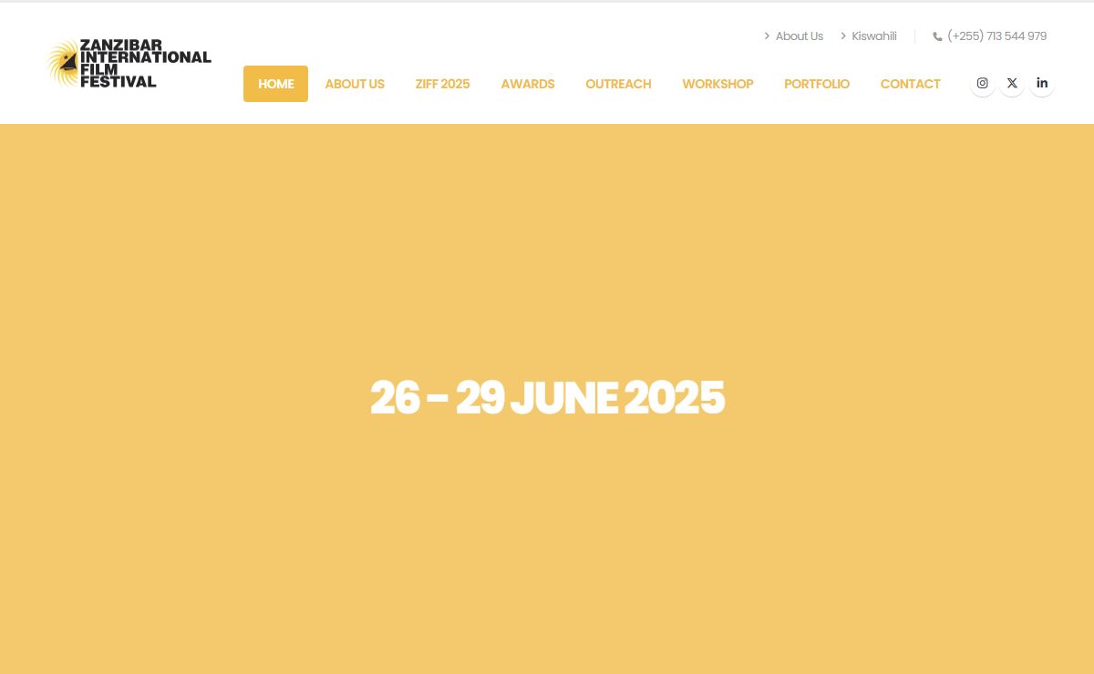 ZIFF - Zanzibar International Film Festival