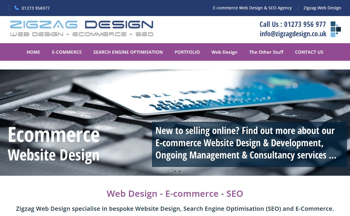 Zigzag Web Design - E-commerce, SEO, Web Design