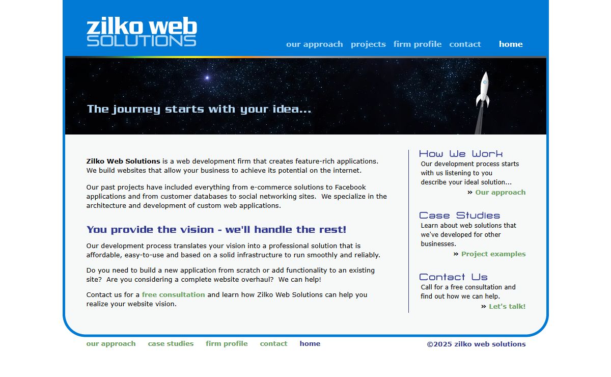 Zilko Web Solutions - Web Development - Lansing, MI - Austin, TX - Berkeley, CA