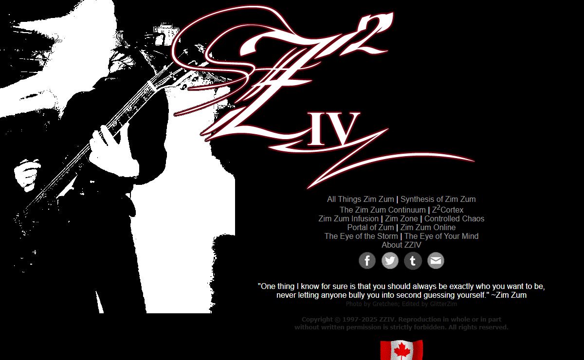 ZZIV - The Official Zim Zum Fansite