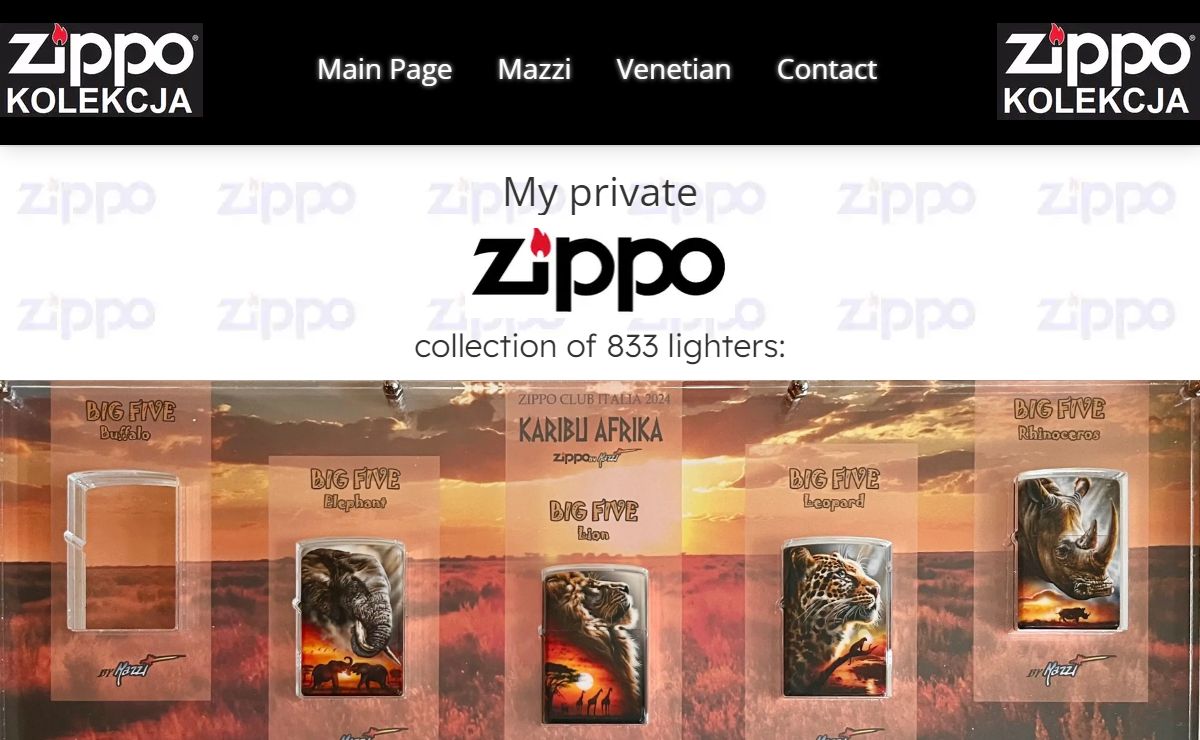 www.zippokolekcja.pl » Strona główna
