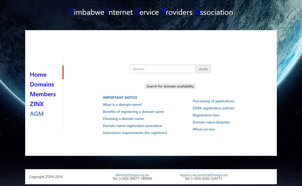 ZISPA - Home page