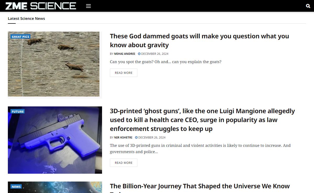 ZME Science: not exactly rocket science