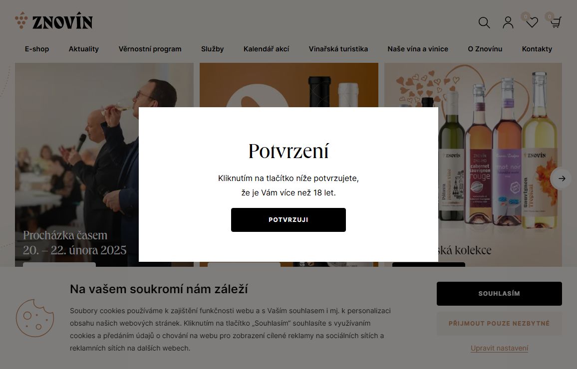 ZNOVÍN - Vína hrdá na svůj původ