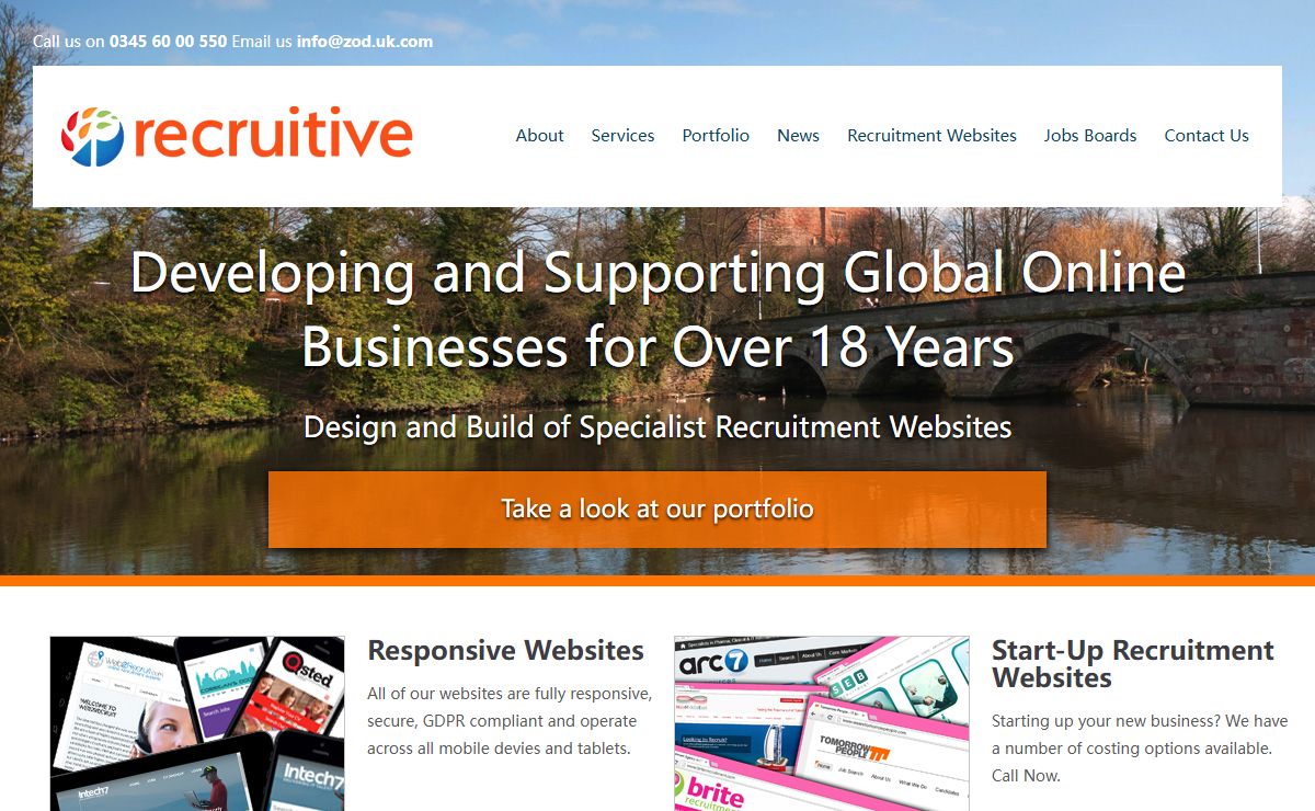 Recruitment Website Design, Start Up Recruitment Websites, Jobs Board Designers