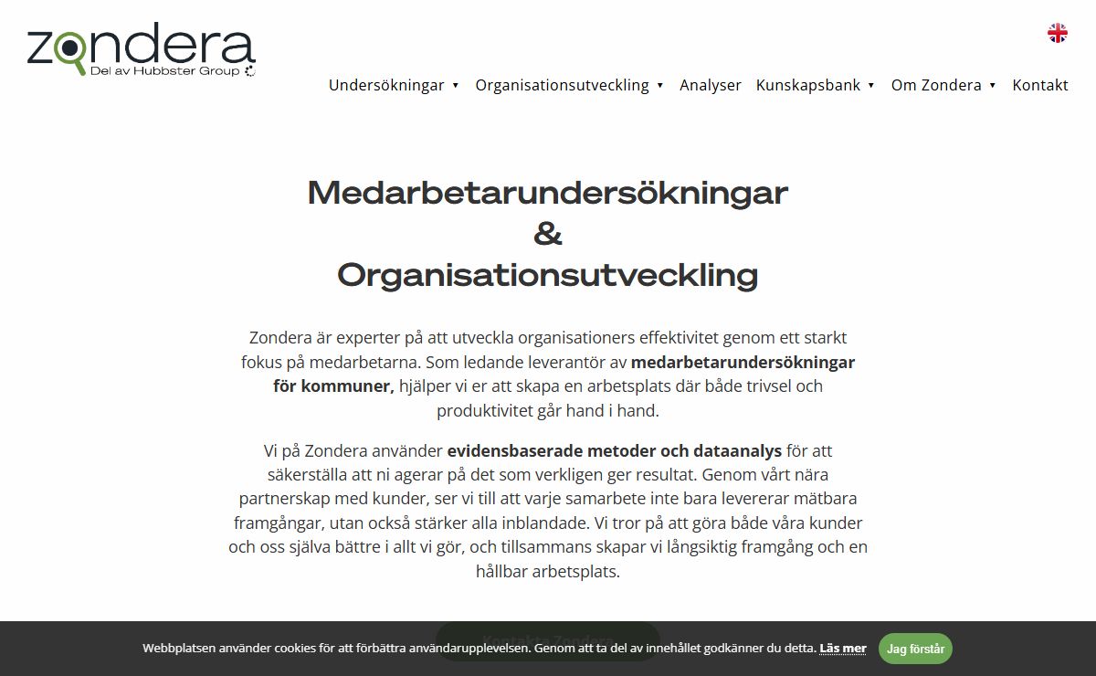 Medarbetarundersökningar och kundundersökningar | Zondera
