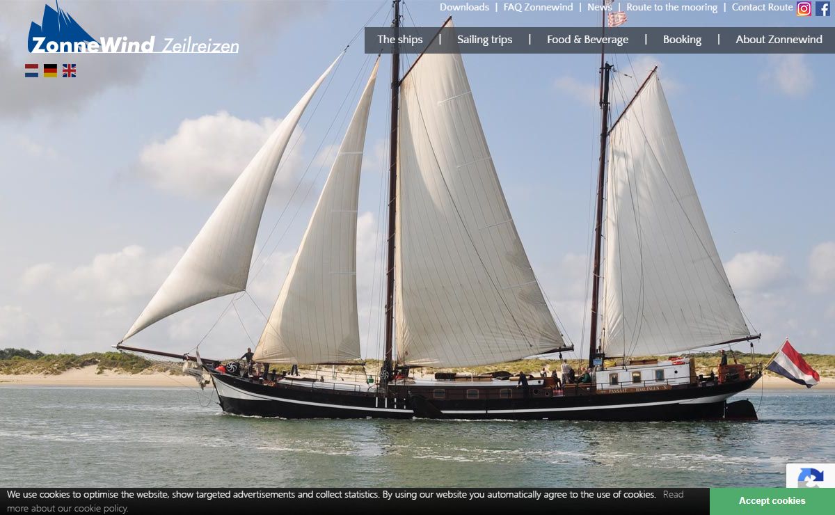 Sailing IJsselmeer- Waddensea - Vlieland- Terschelling - Zonnewind