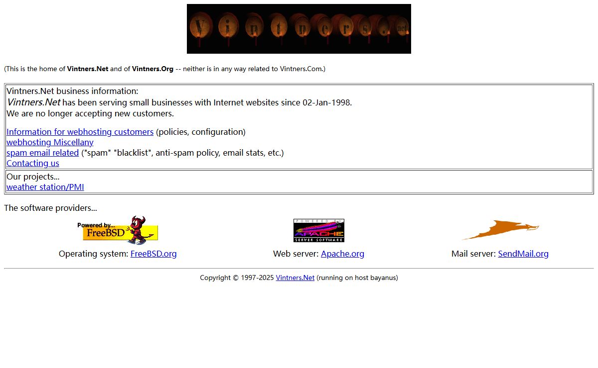 Vintners.net: Welcome!