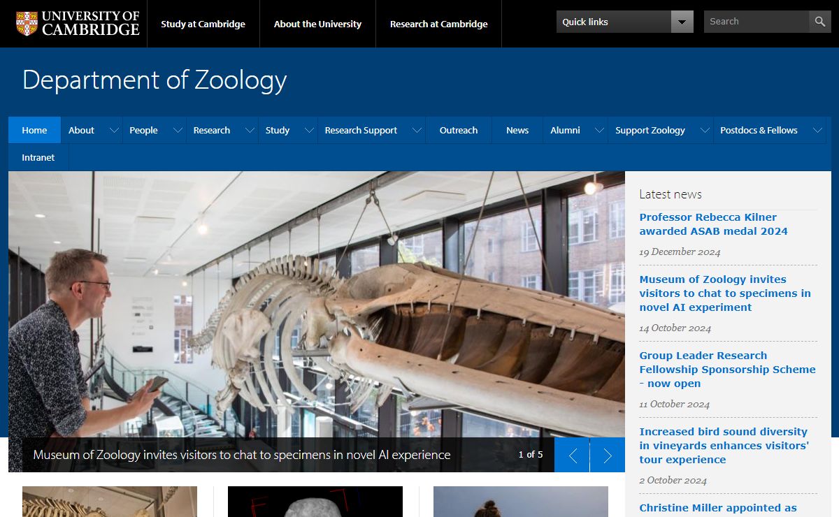 Department of Zoology |