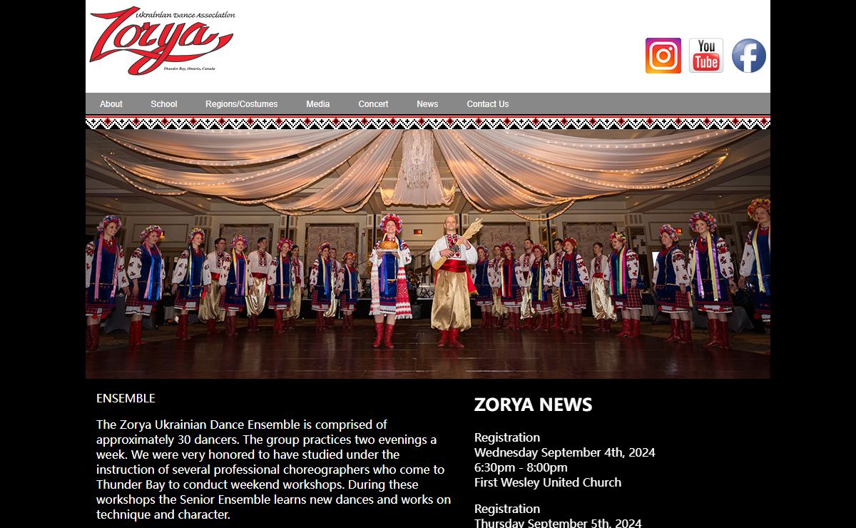 Zorya Ukrainian Dance Association