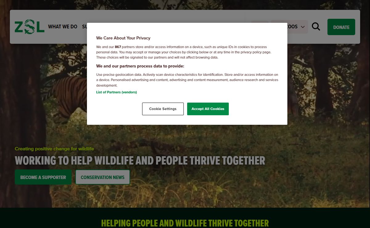 ZSL | A science-driven conservation charity