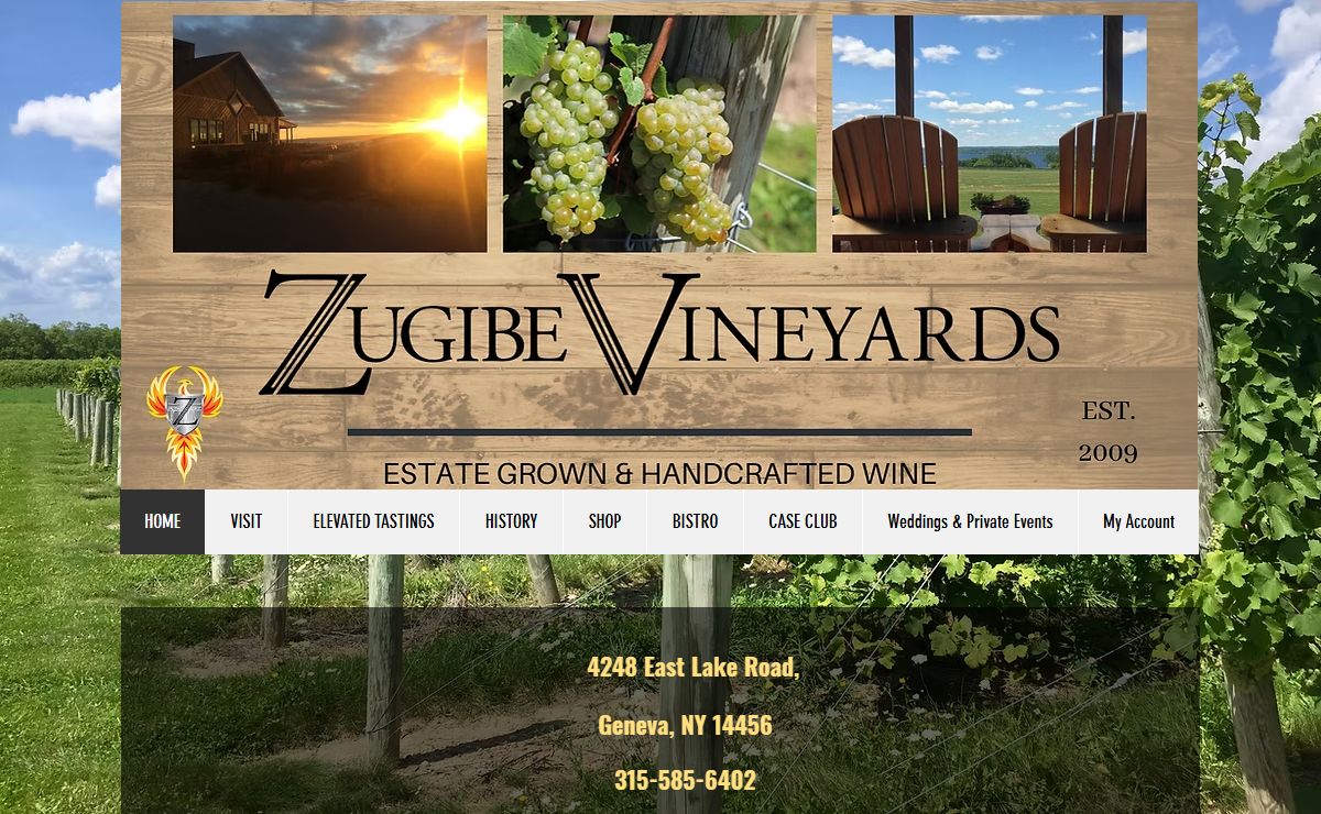 Zugibe Vineyards - Wine With A View.