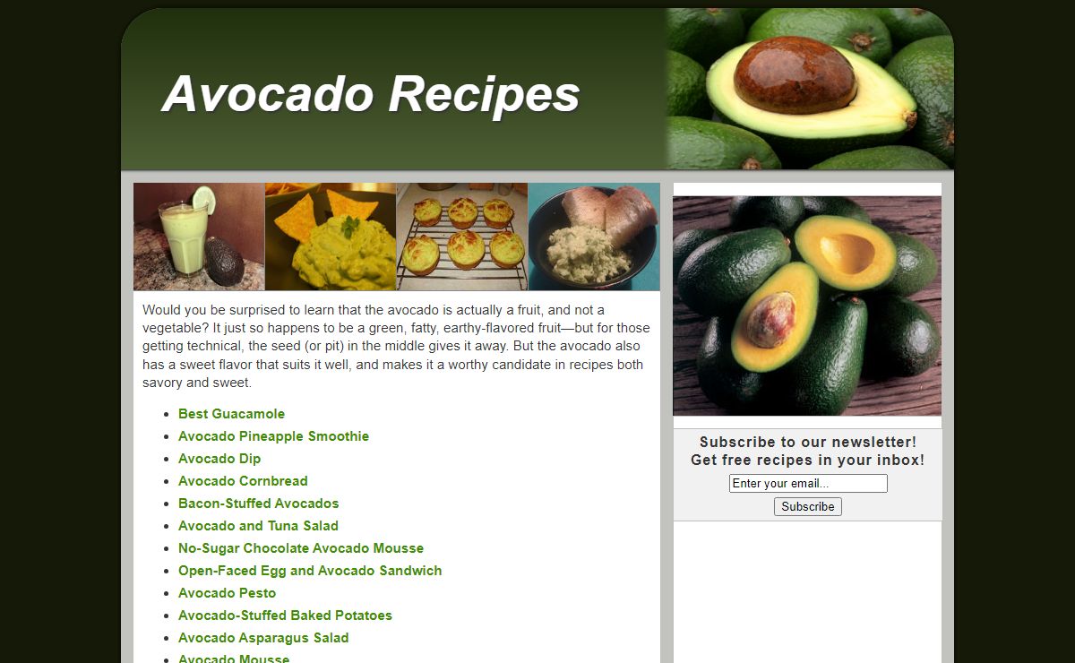 Avocado Recipes | Easy Avocado Recipe Collection