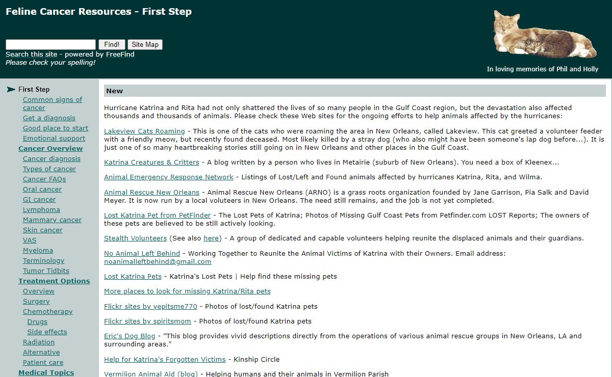 Feline Cancer Resources