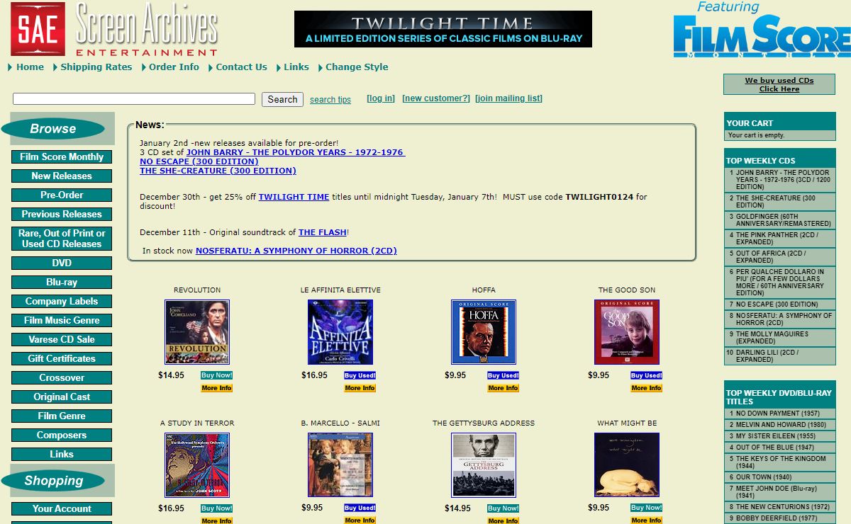 Screen Archives Entertainment