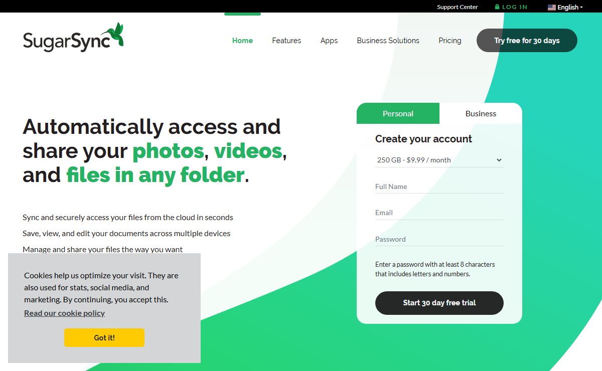 Cloud File Sharing, File Sync & Online Backup From Any Device | SugarSync | SugarSync