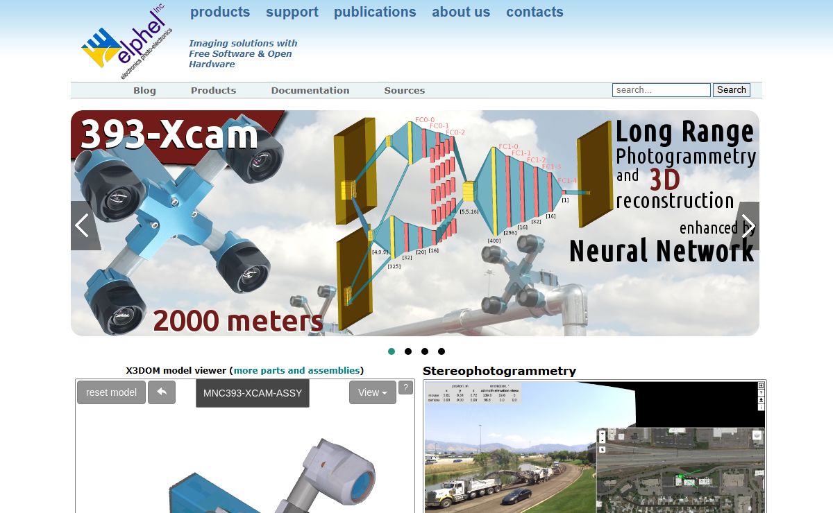 www3.elphel.com | Imaging solutions with Free Software & Open Hardware
