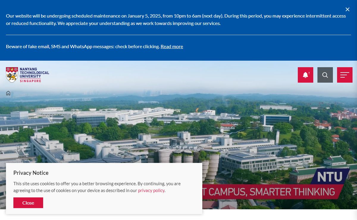 Nanyang Technological University - NTU Singapore