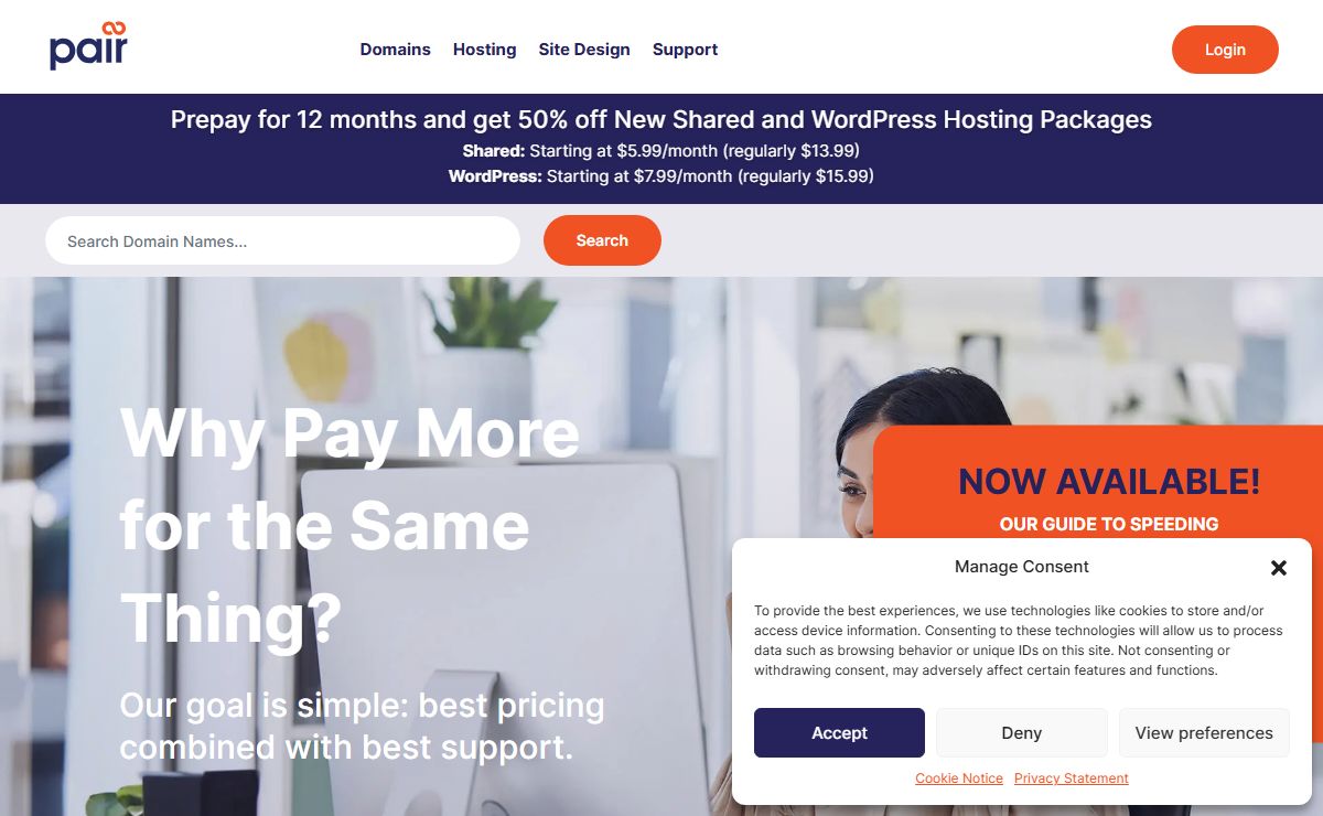 Buy A Domain | Website Hosting | Custom Web Design