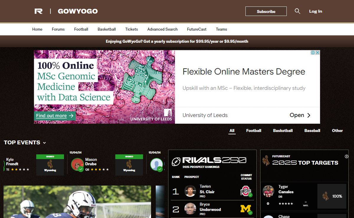 GoWyoGo: Wyoming Cowboys Football & Basketball Recruiting