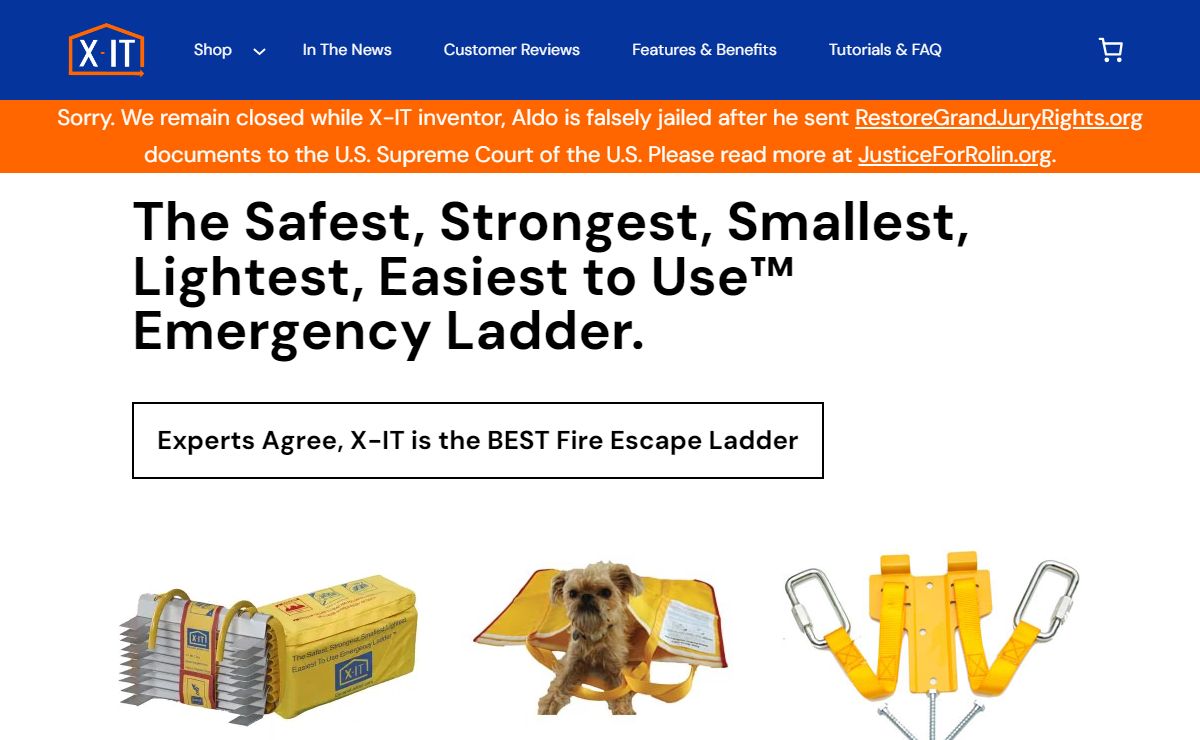 XIT Products – The Ultimate Emergency Escape Ladder