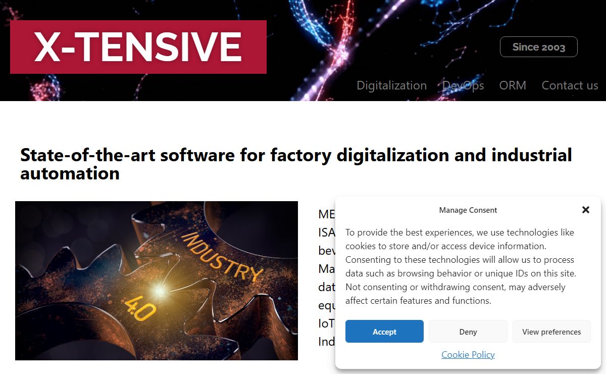 X-TENSIVE | Industrial Automation & Enterprise Solutions