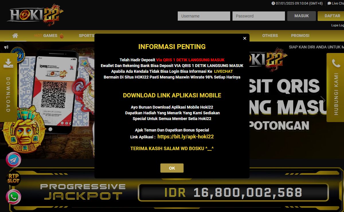 HOKI22: Situs Judi Slot Gacor Viral Hari Ini Link Slot88 Online Tergacor